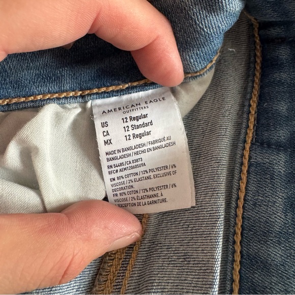American Eagle Light Blue Women's Jeans - Ne(x)t Level Stretch - Picture 4 of 4